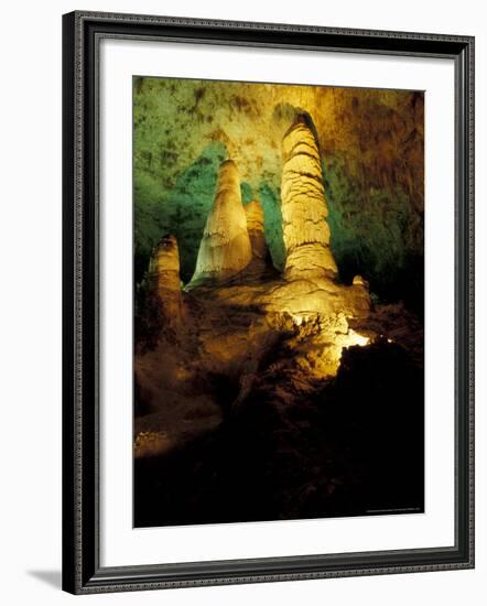 Hall of the Giants, Big Room, Carlsbad Caverns National Park, New Mexico, USA-Maresa Pryor-Framed Photographic Print