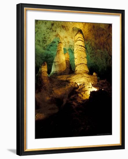 Hall of the Giants, Big Room, Carlsbad Caverns National Park, New Mexico, USA-Maresa Pryor-Framed Photographic Print