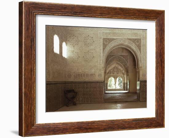 Hall of Two Sisters, Alhambra, Unesco World Heritage Site, Granada, Andalucia, Spain-Adam Woolfitt-Framed Photographic Print