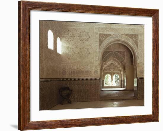Hall of Two Sisters, Alhambra, Unesco World Heritage Site, Granada, Andalucia, Spain-Adam Woolfitt-Framed Photographic Print