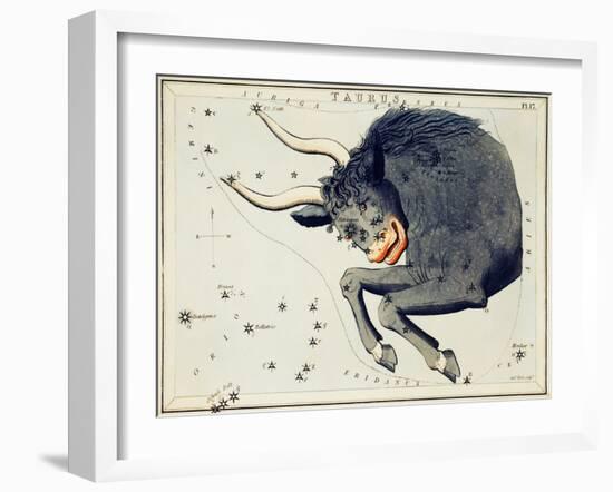 Hall's Astronomical Illustrations III-Sidney Hall-Framed Art Print