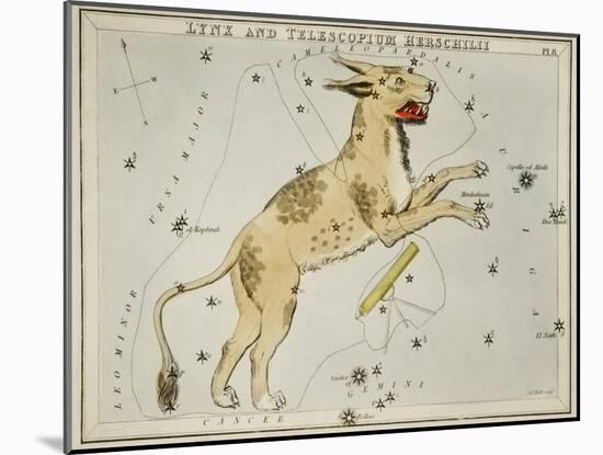 Hall's Astronomical Illustrations XI-Sidney Hall-Mounted Art Print