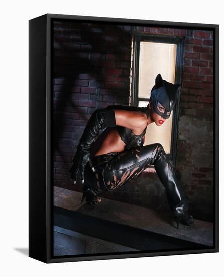 Halle Berry-null-Framed Stretched Canvas