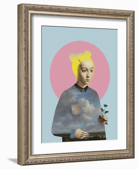 Halle-Eccentric Accents-Framed Giclee Print