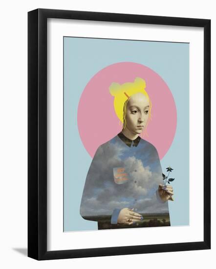 Halle-Eccentric Accents-Framed Giclee Print