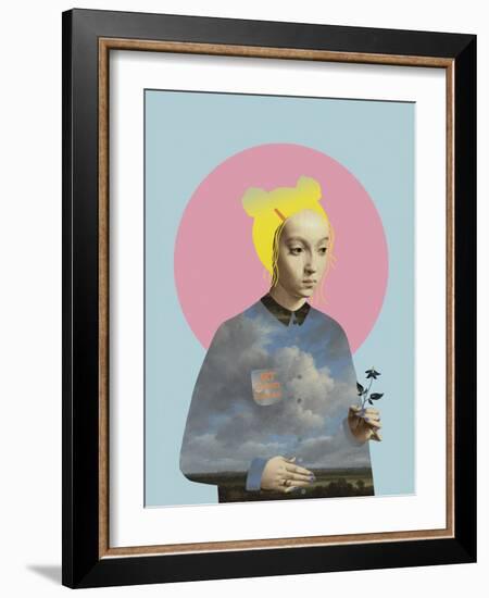 Halle-Eccentric Accents-Framed Giclee Print