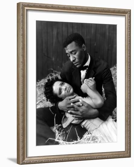 Hallelujah!, Nina Mae McKinney, Daniel Haynes, 1929-null-Framed Photo