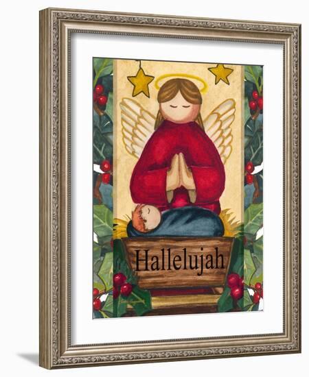 Hallelujah-Laurie Korsgaden-Framed Art Print