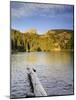 Hallet Peak and Bear Lake, Rocky Mountain National Park, Estes Park, Colorado, USA-Michele Falzone-Mounted Photographic Print