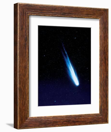 Halley's Comet-Detlev Van Ravenswaay-Framed Premium Photographic Print