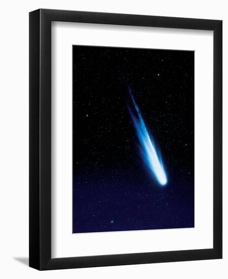 Halley's Comet-Detlev Van Ravenswaay-Framed Premium Photographic Print