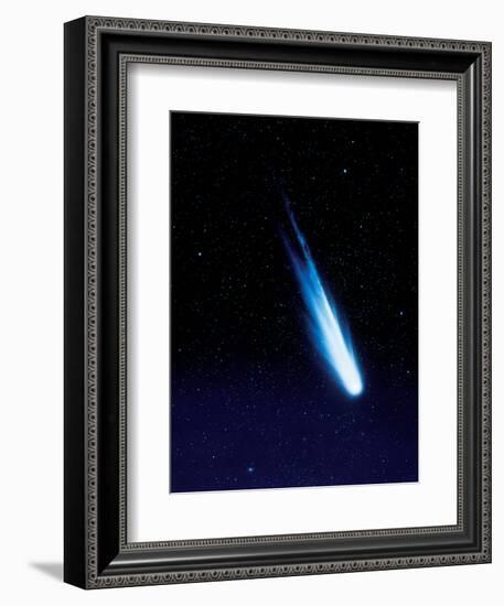 Halley's Comet-Detlev Van Ravenswaay-Framed Premium Photographic Print