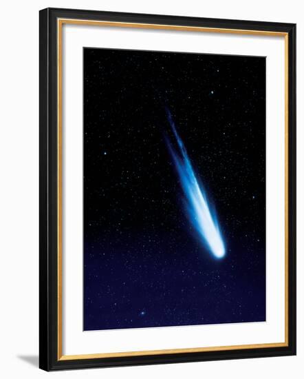 Halley's Comet-Detlev Van Ravenswaay-Framed Photographic Print