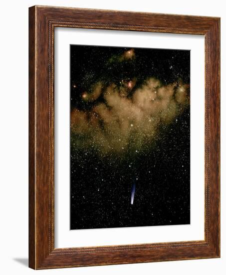 Halley's Comet-Detlev Van Ravenswaay-Framed Photographic Print