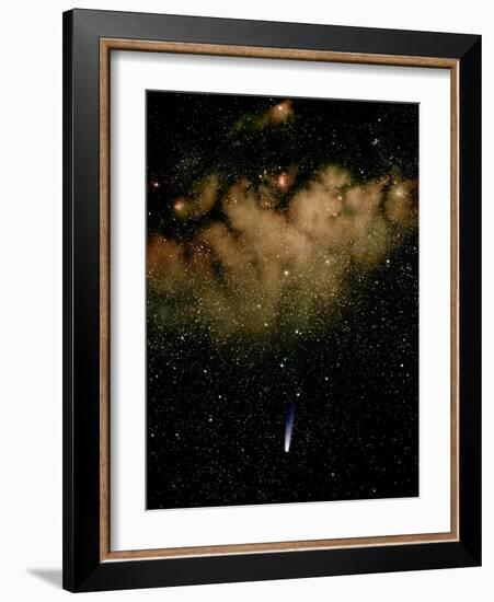 Halley's Comet-Detlev Van Ravenswaay-Framed Photographic Print
