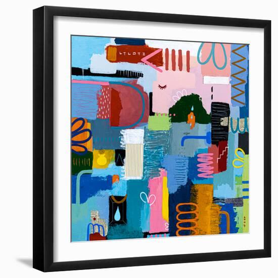 Hallo Schatz-Hyunah Kim-Framed Art Print