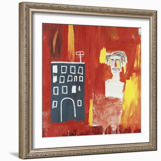 Hallop-Jean-Michel Basquiat-Framed Giclee Print