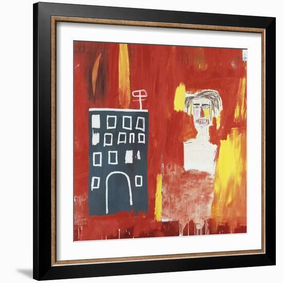 Hallop-Jean-Michel Basquiat-Framed Giclee Print