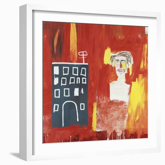 Hallop-Jean-Michel Basquiat-Framed Giclee Print