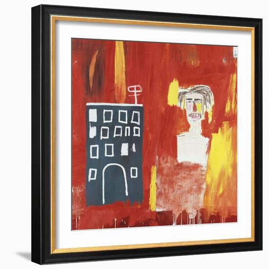 Hallop-Jean-Michel Basquiat-Framed Giclee Print