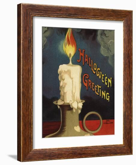 Hallowe'en Greeting-Ellen H. Clapsaddle-Framed Photographic Print