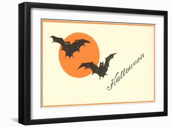 Halloween, Bats-null-Framed Art Print