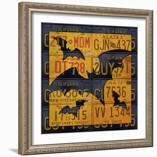 Halloween Bats-Design Turnpike-Framed Giclee Print