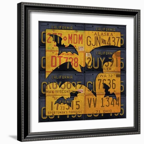 Halloween Bats-Design Turnpike-Framed Giclee Print