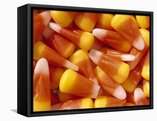 Halloween Candy Corn-Mitch Diamond-Framed Premier Image Canvas