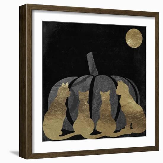 Halloween Cats-Color Bakery-Framed Giclee Print