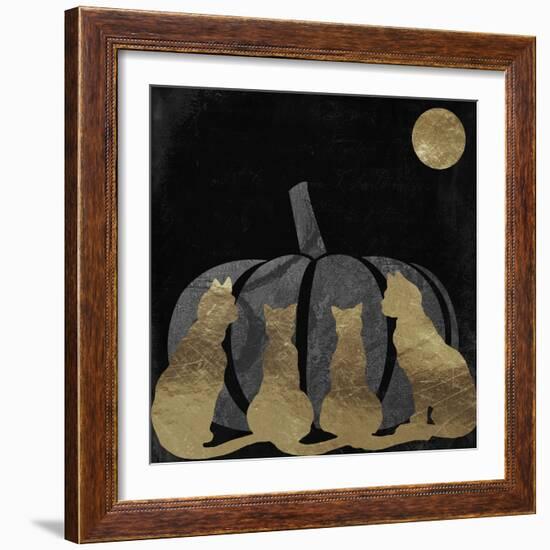 Halloween Cats-Color Bakery-Framed Giclee Print