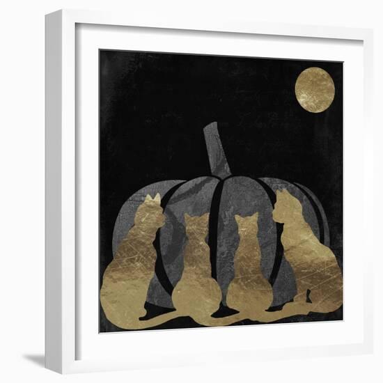 Halloween Cats-Color Bakery-Framed Giclee Print