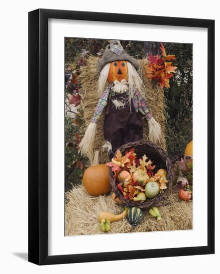 Halloween Decoration, Hill Country, Texas, USA-Rolf Nussbaumer-Framed Photographic Print