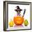 Halloween Dog as Witch-Javier Brosch-Framed Photographic Print