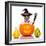 Halloween Dog as Witch-Javier Brosch-Framed Photographic Print