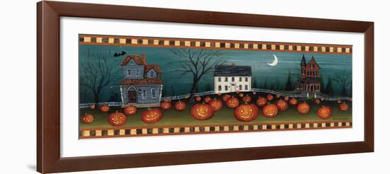 Halloween Eve Crescent Moon-David Carter Brown-Framed Art Print