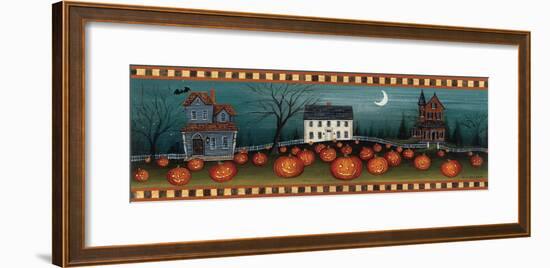 Halloween Eve Crescent Moon-David Carter Brown-Framed Art Print