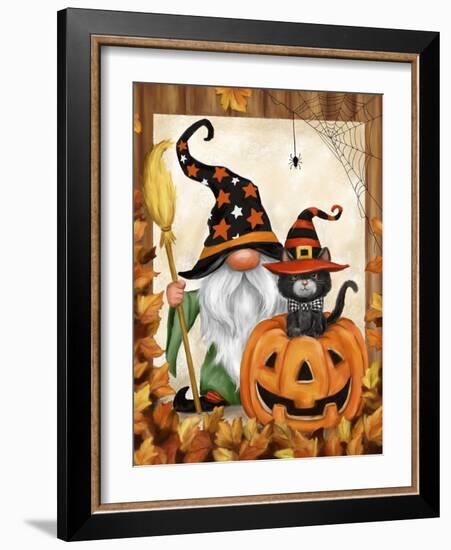 Halloween Gnome-MAKIKO-Framed Giclee Print