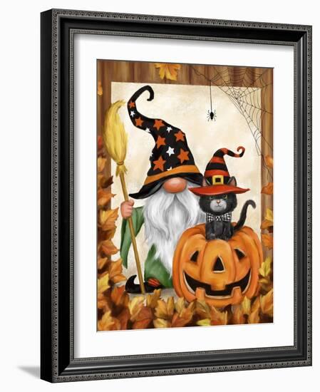 Halloween Gnome-MAKIKO-Framed Giclee Print