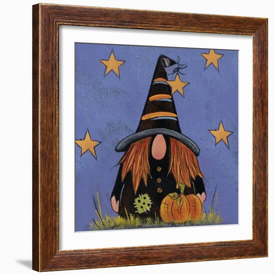 Halloween Gnome-Lisa Hilliker-Framed Art Print
