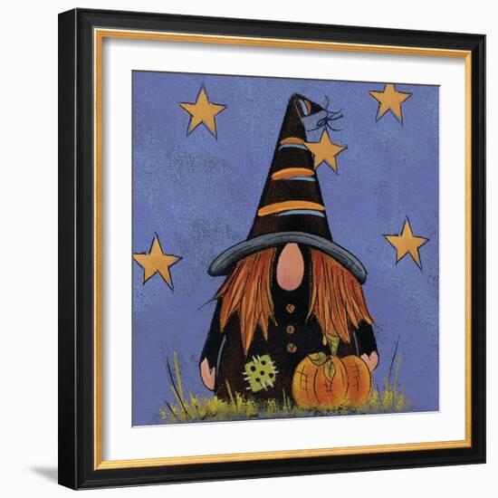 Halloween Gnome-Lisa Hilliker-Framed Art Print