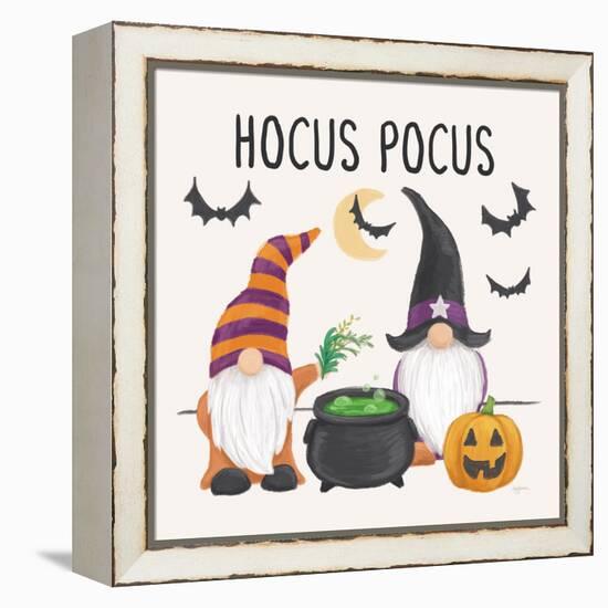 Halloween Gnomes II-Mary Urban-Framed Stretched Canvas