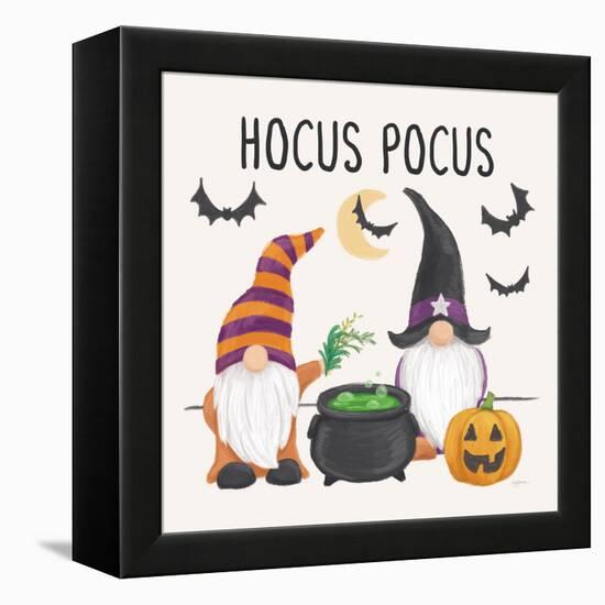 Halloween Gnomes II-Mary Urban-Framed Stretched Canvas