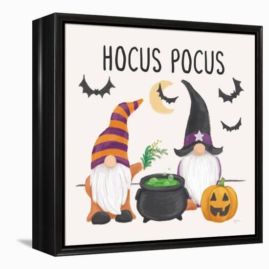 Halloween Gnomes II-Mary Urban-Framed Stretched Canvas