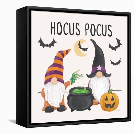 Halloween Gnomes II-Mary Urban-Framed Stretched Canvas