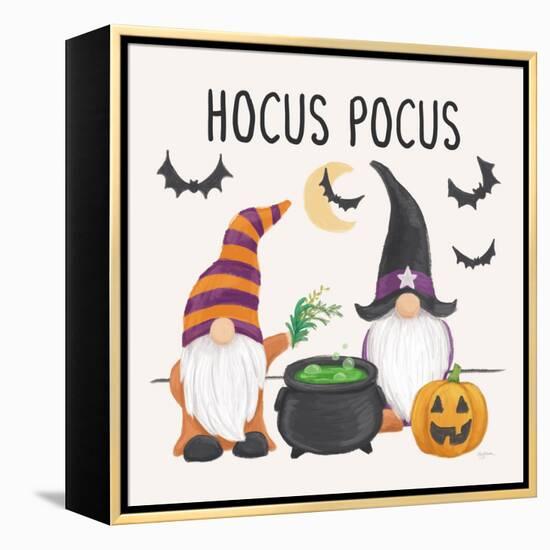 Halloween Gnomes II-Mary Urban-Framed Stretched Canvas