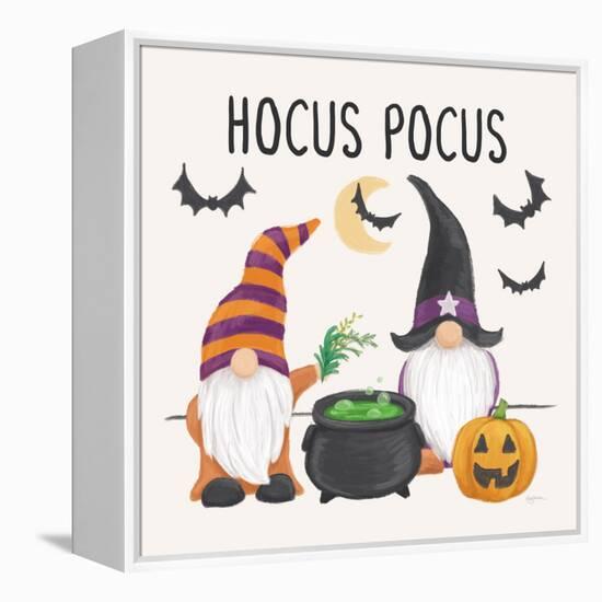 Halloween Gnomes II-Mary Urban-Framed Stretched Canvas