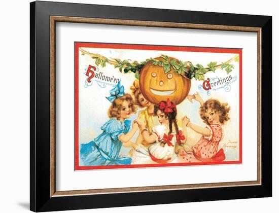 Halloween Greetings 2-Frances Brundage-Framed Art Print