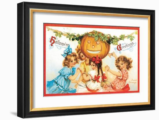 Halloween Greetings 2-Frances Brundage-Framed Art Print