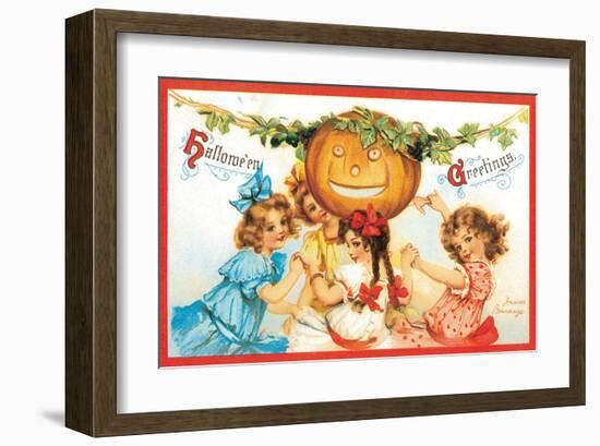 Halloween Greetings 2-Frances Brundage-Framed Art Print